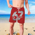 Boys' beach shorts and swim trunks for older kids, perfect for casual summer fun.