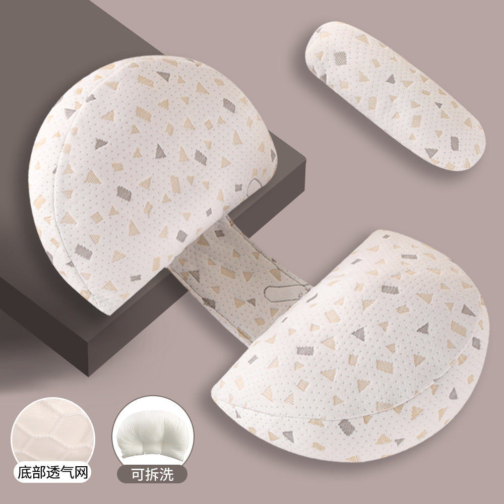 Pregnancy pillow - multi-functional support for side sleepers: u-shaped pillow for back, waist, and belly support - perfect for relaxation and comfort