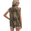 Wishfashion cross-border export women's clothing new arrival  independent station fashion leopard print vest vest tops