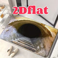 hot-selling stereo visual trap floor mat for home entrance door mat bathroom absorbent foot mat
