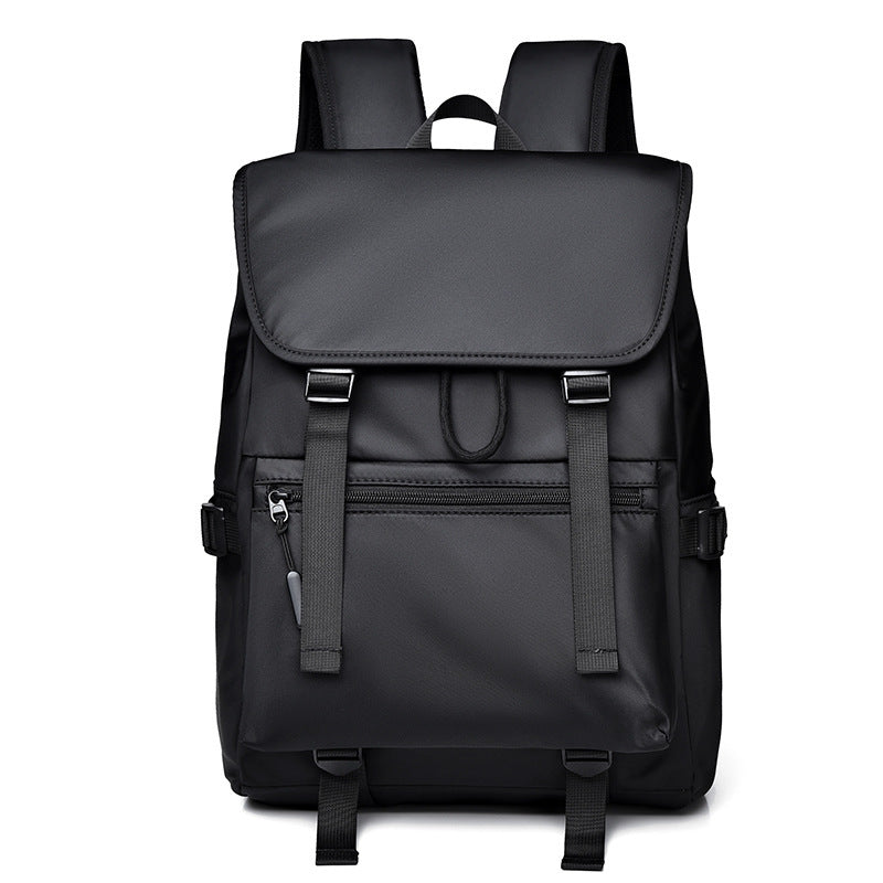 New backpack men's large-capacity load-reducing schoolbag fashionable business computer bag simple backpack commuter backpack