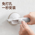 No-drill bathroom anti-fall suction cup grab bar - bathroom handrail, suction cup handrail, glass door and window grab bar for seniors