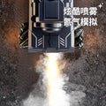 Wholesale cross-border remote control toy cars: stunt electric spray water bomb launcher tank with lights and music for kids