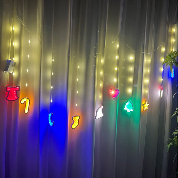Halloween usb tunnel light foreign trade luminous led ambient light decorative light festival light cross-border curtain light christmas