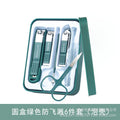 Stainless steel nail clipper three-piece gift set - cuticle nippers, manicure kit, wholesale nail clipper set