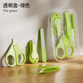 Baby nail clipper set - newborn & infant nail clippers with nail file - anti-pinching safety design