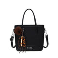 Black strap with charm