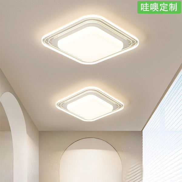 [Wow] Full spectrum aisle ceiling light modern simplicity 2025 new Nordic light luxury atmospheric entrance