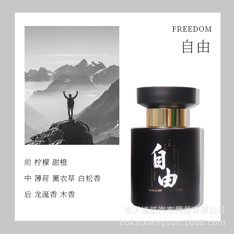 Premium car air freshener - long-lasting, fresh scent for men's cars