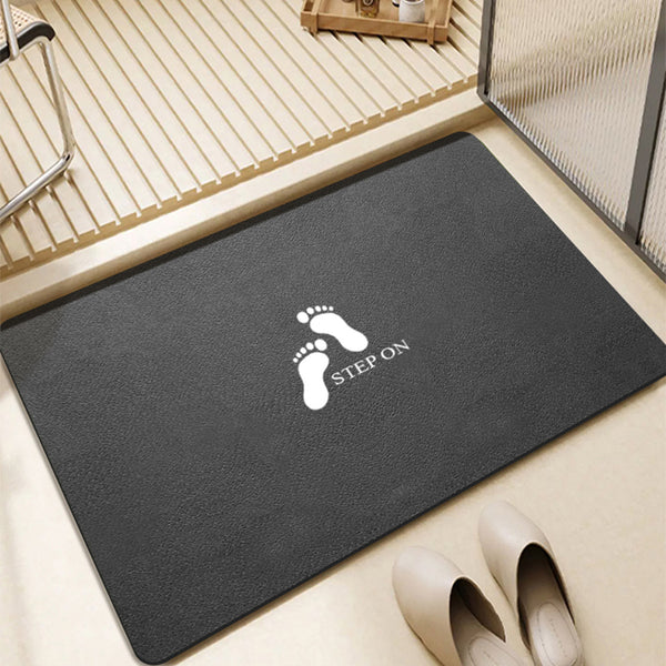 Simple  bathroom floor mat, foot mat, soft diatom mud, quick-drying non-slip toilet, toilet, toilet door