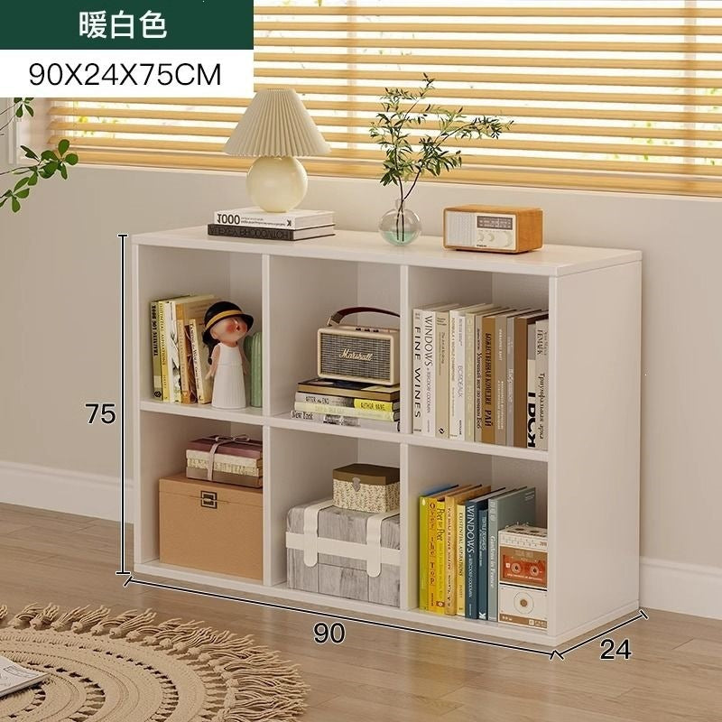 Bookshelf kindergarten reading rack multifunctional simple storage cabinet living room storage cabinet for home floor-standing storage rack