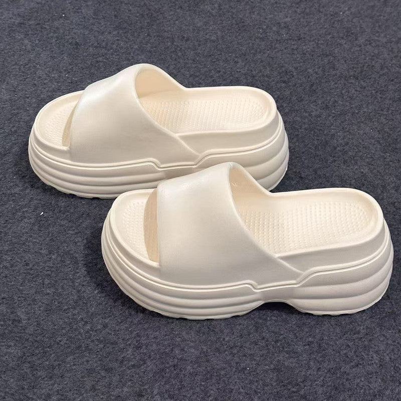 Thick sole rivet slippers for women summer outwearthick sole shit feeling 2026new arrivalsummerpopular sandals wholesale