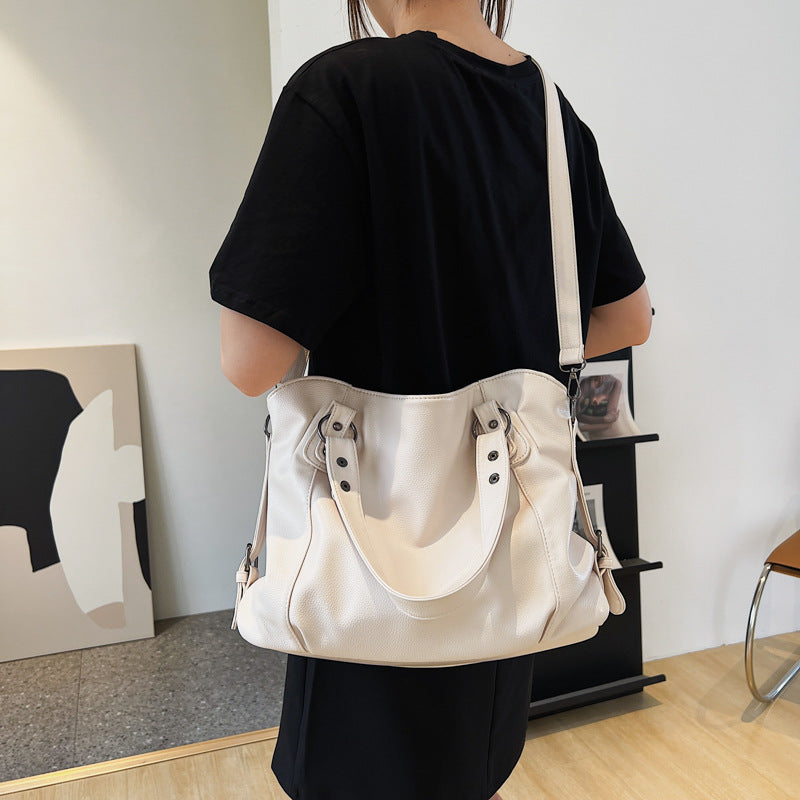 Crossbody bag women's large capacity 2025 autumn and winter new high-end tote bag to work commuting niche shoulder bag