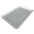 Commercial aluminum alloy rectangular oven baking pan, non-stick anodized, perforated bread cake baking tray, 60*40 cm