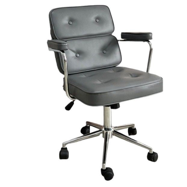 Ergonomic computer chair - comfortable backrest, adjustable height, ideal for home, office, student dorms, and study