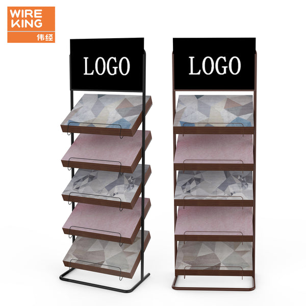 Customized car floor mat display stand Auto repair shop Supermarket general merchandise store Carpet floor mat shelf Carpet special display stand