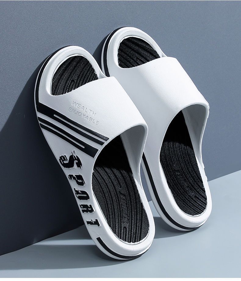 Men's "cloud slides" sandals - trendy summer outdoor & indoor thick-soled flip-flops for men