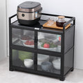 Kitchen cabinets, cupboards, sideboards, storage cabinets, aluminum alloy cabinets, storage cabinets, tea cabinets, balcony sundries storage cabinets
