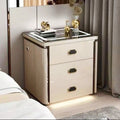 Smart home bedside table safe - all-in-one multifunctional wireless charging safe for bedroom bedside storage