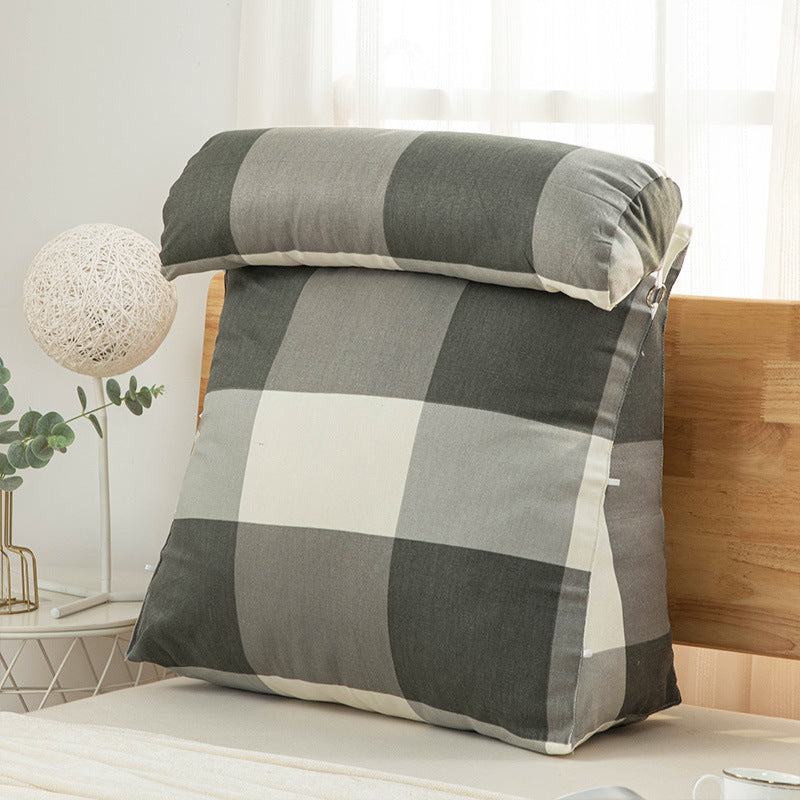 Multifunctional bed cushion bedside soft backrest office lumbar pillow tatami sofa waist cushion wholesale