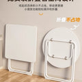 For homefoldable table small apartment table and chair combination simple dining table balcony dining table portable small round table stall square table