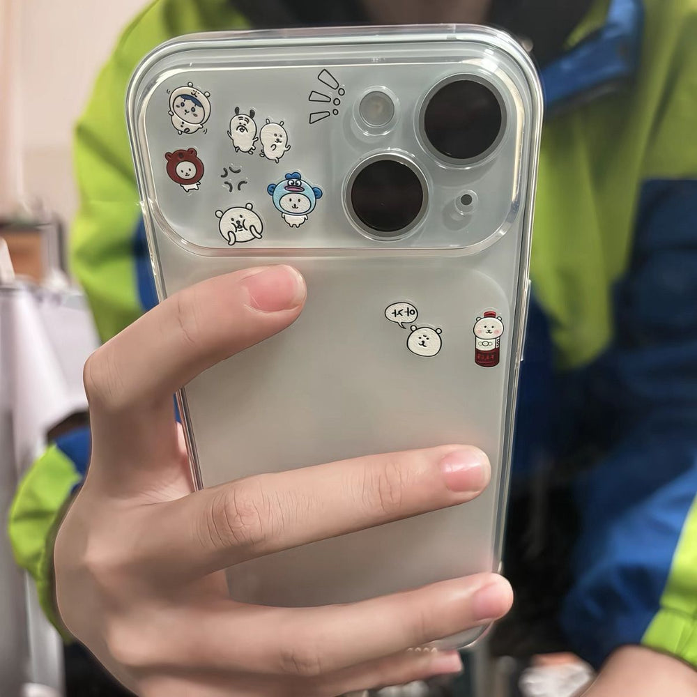 Suitable for iphone17pro mobile phone case apple 16 anti-fall all-inclusive tpu soft case 15 apple 16promax compatible