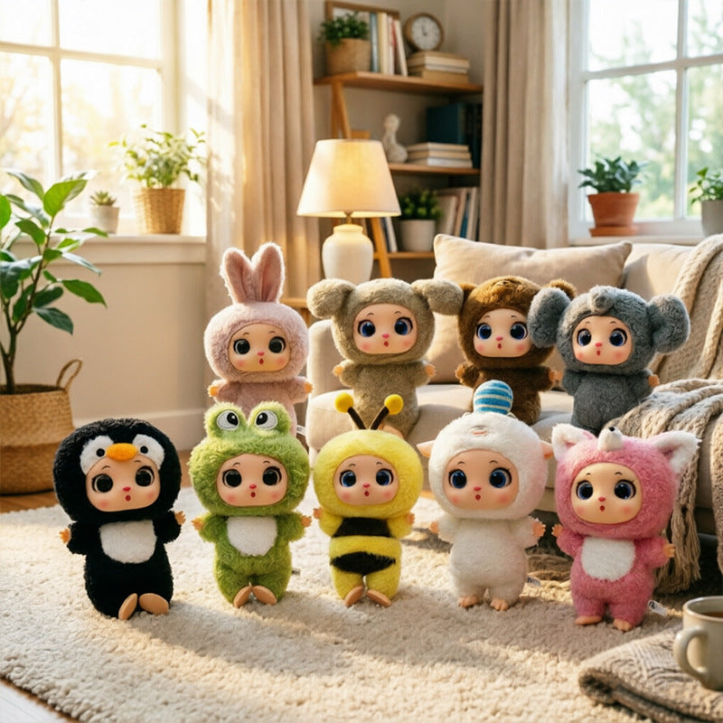 Adorable plushie diaries: nine animal plush doll outfit ideas – each outfit hides a healing little one