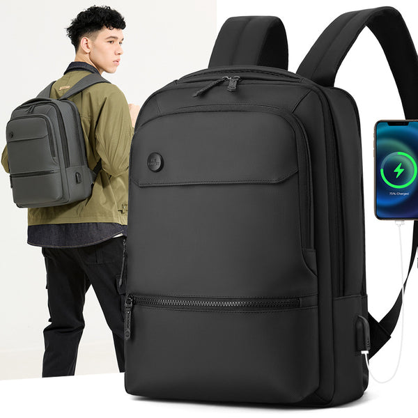 WEPOWER New Business Commuter Multifunctional Computer Backpack with USB Backpack Men's Large Capacity Backpack