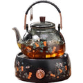 Glass teapot electric ceramic stove suitfor home health pot water kettle stove tea maker stew all-in-one tea stove gift