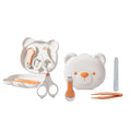 Newborn baby nail clippers - safe, anti-pinch, with nail file - infant nail care set