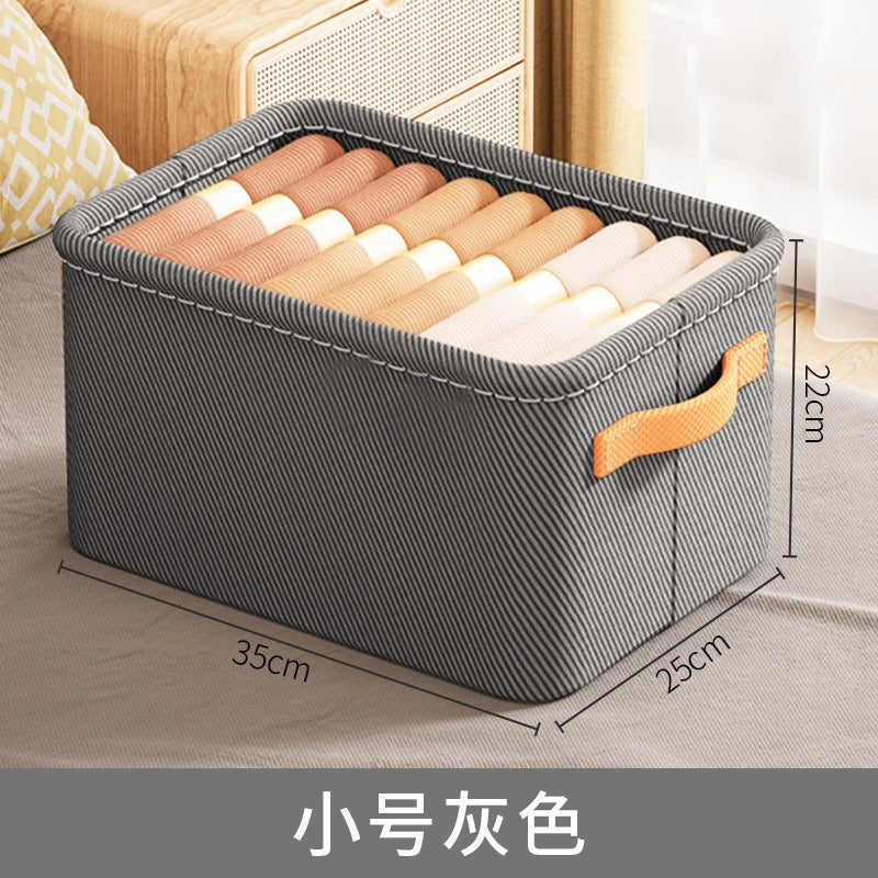 Folding storage box Clothes pants Household drawer wardrobe Storage box Storage box Organizing box Basket