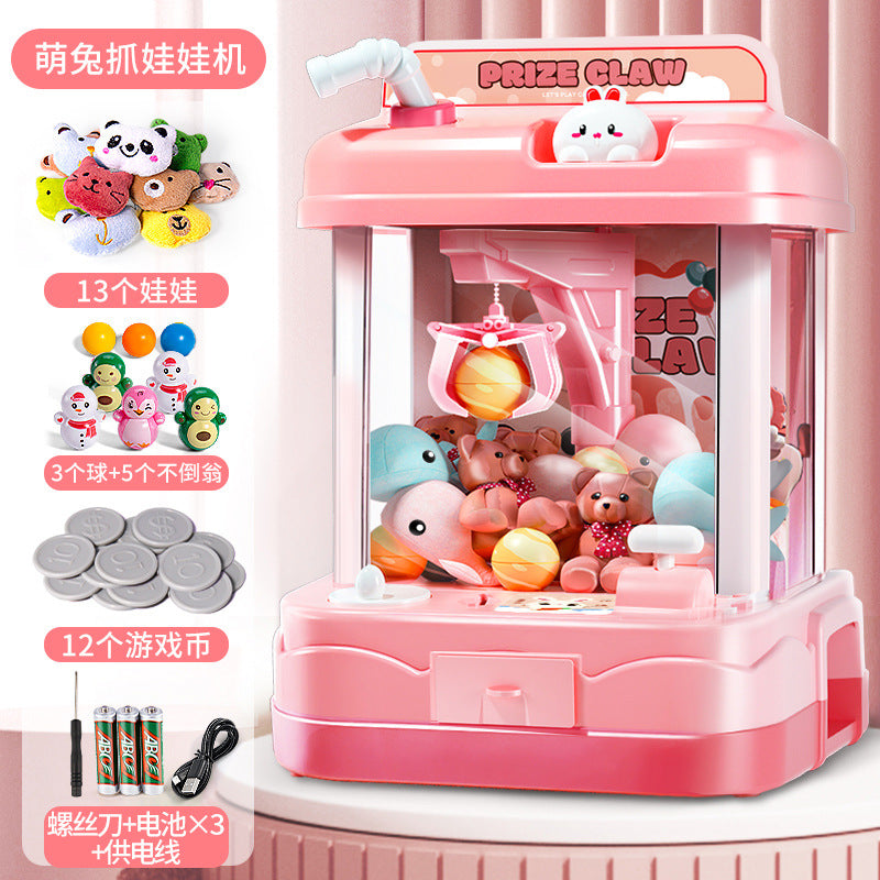 2023 new arrival coin-operated doll machine large kids toys mini clip doll small for home machine wholesale
