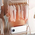 Wall-mounted fan heater - compact, waterproof, and suitable for home bathrooms and restrooms - dual-mode heating and cooling
