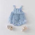 Summer clothes baby summer clothes bag butt clothes one-piece baby style thin style hundred days full moon princess bag butt clothes