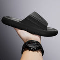 Women's "cloud slides" sandals - 2025 summer indoor home lightweight wear-resistant bathroom bath couple's outdoor slippers
