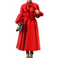 Amazon  spring new arrivalfashiontie back lantern sleeve high waistbowsplus size swing dress cross-border dress