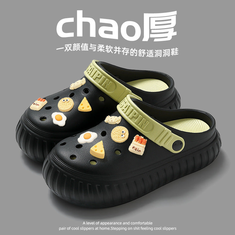 2024 new women's clogs - summer outdoor wear, beach & pool anti-slip, odor-resistant garden shoes, cloud-like comfort slippers