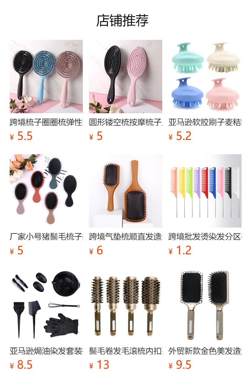 Cross-border simple boxed one-word metal clip plate hairpin back head broken hair fixed clip edge clip manufacturer customization