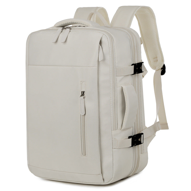 New multi-functional travel backpack simple and fashionable expansion backpack short business trip large capacity laptop bag