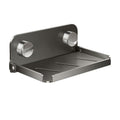 Bathroom mobile phone holder toilet foldable tray punch-free public toilet storage rack bedside dormitory shelf