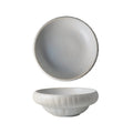 Retro kiln personalized ceramic for home dessert bowl noodle bowl restaurant hotel good-looking cooking bowl stripes ceramic bowl