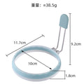 new arrival: round silicone egg ring - perfect for scrambled eggs, pancakes, and diy egg creations