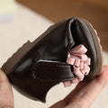 Vancahao baby shoes  spring/autumn new korean style girls' tassel princess shoes fashion soft sole boken leather shoes