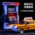 Large alloy taxi kids car thunderbird taximeter taxi model artificial sedan male 1-6 toy car