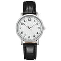 2021 wish cross-border couple's round watch, quartz watch for men and women, student gift, wholesale cross-border hot seller