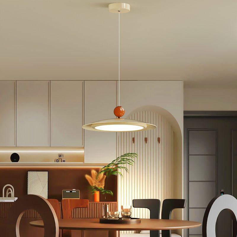Restaurant hanging classy lamp cream style dining room french table lamp creative island table flying saucer lamp medieval bar lamp