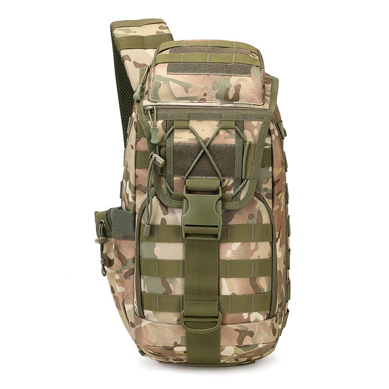 Outdoor Multifunctional Shoulder Bag Backpack Men's Shoulder Bag Travel Men's Travel Hiking Large Capacity Hiking Bag