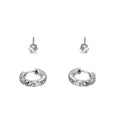 Tiktok viral: ultra-sparkling zircon earrings - women's luxury, unique, high-end hoop earrings. chic, sweet & edgy, influencer-approved, exquisite clip-on earrings