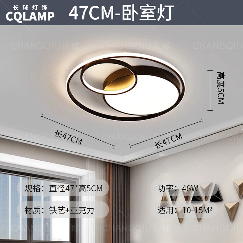 Ceiling light, living room hall main light, advanced sense of simplicity, modern bedroom light, full spectrum, Zhongshan home improvement lighting fixtures