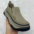 New spring breathable slip-on shoes 2026 - versatile loafers for men, trendy thick-soled casual shoes for outdoor wear, durable and stylish